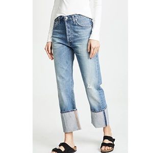 C of H Reese Cuffed Straight Leg Jeans in Beaudry